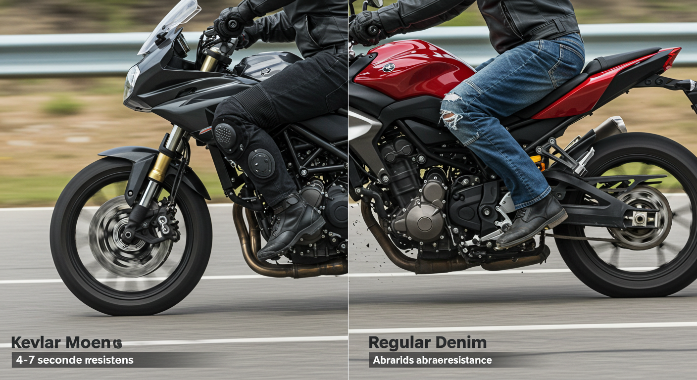 Introduction: Kevlar Motorcycle Jeans vs Regular Denim
