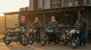 Discover the 7 classic types of motorcycle riders you’ll find at any moto café—from the vintage enthusiast to the speed demon. Which one are you?
