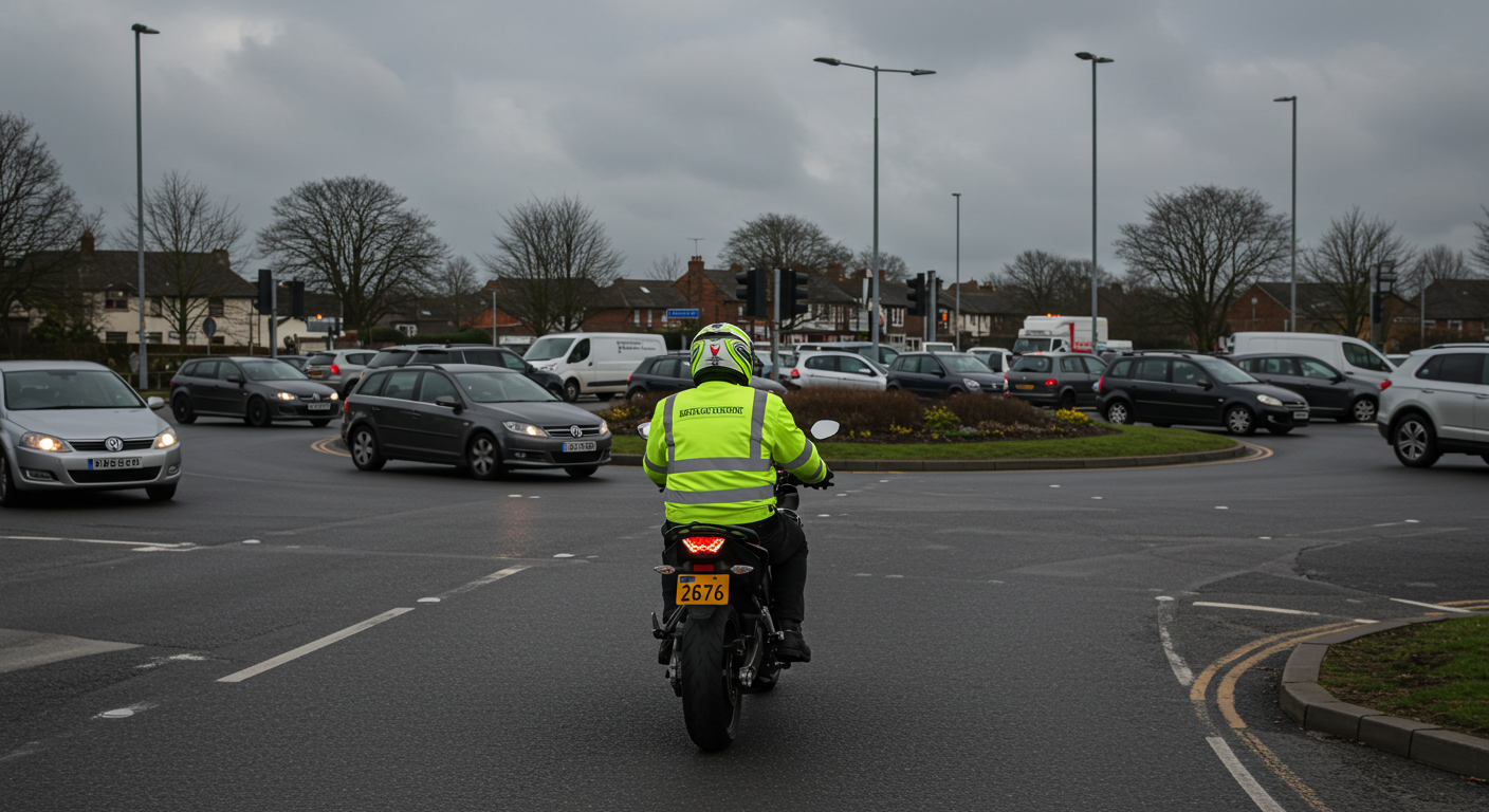 You’re not Valentino Rossi—learn why slowing down at roundabouts could save your life. Motorcycle safety at roundabouts starts with mindset.
Motorcycle Safety at Roundabouts