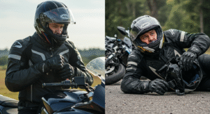 Learn motorcycle crash survival tips that could save your life. What to do, how to fall, and gear that protects when it all goes wrong.